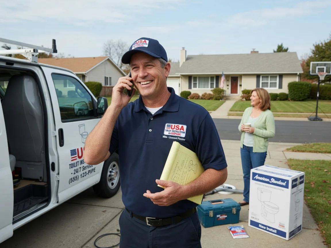 Toilet Installation Scottville, MI FAQs